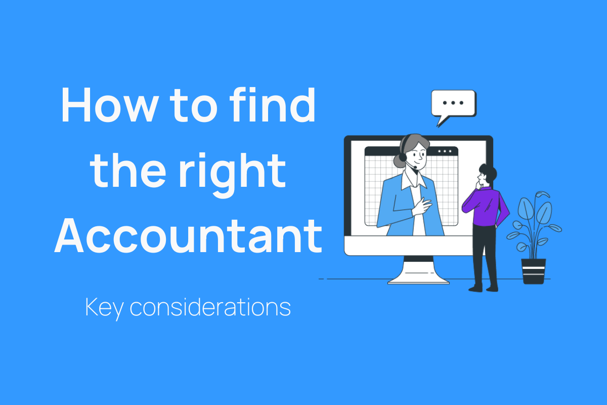 illustration of video call with accountant