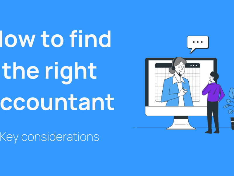 illustration of video call with accountant